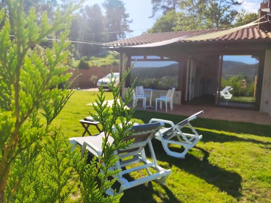 Casa Nueva De Vigo Rural Mos Con Jacuzzi Y Chimenea Para Escapada Romantica Exterior photo